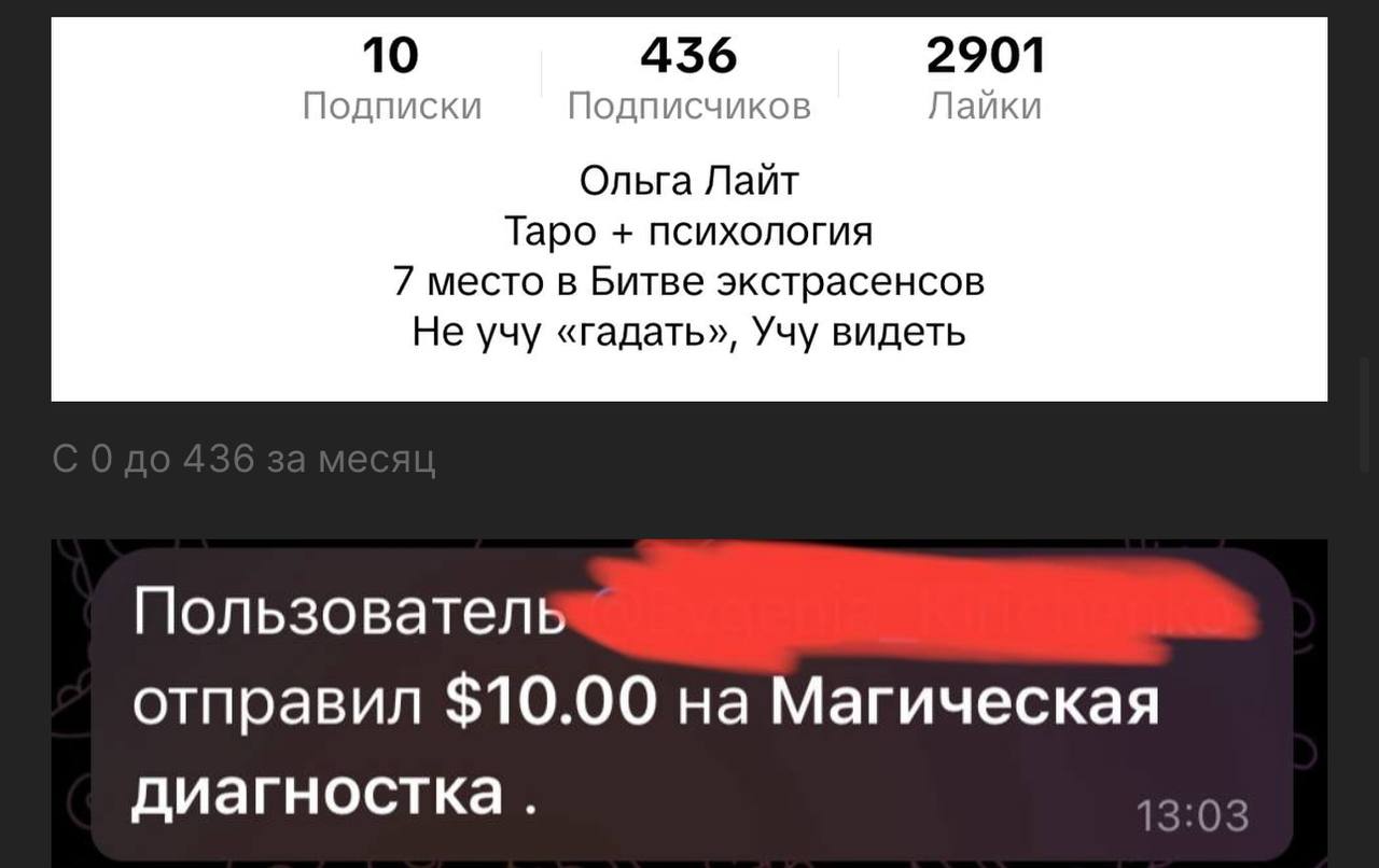 Отзыв: рост подписчиков и оплаты